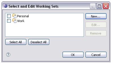 Task Working Set Switcher Select