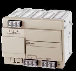 65 A and goes up to 20 A at 24 VDC. However, the S8M performs best with a DC power supply of 5 A minimum.