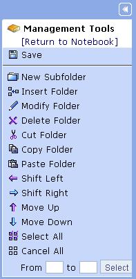 Click Folder Management in the left pane. 2.