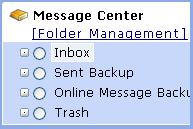 Tip: To manage your folder Example: To create a new folder named