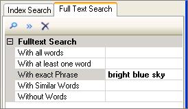 Finding and Viewing Forms with the ECR Vault Client Results: All documents that contain the phrase 'bright blue sky'.