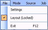 Change the Window Layout You can change the size of the various panes in the ECR Vault Capture window by dragging the edge of the pane with the mouse.you must unlock the layout before you can do this.