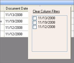 Finding and Viewing Forms with the ECR Vault Client Custom filters can also be set as the default display for columns of the Forms List. This is useful for filters that you use often.