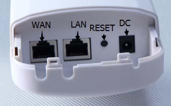 Pay Attention Pls make sure the CPE s power supply is normal in reset process, or the CPE will be damaged and can t