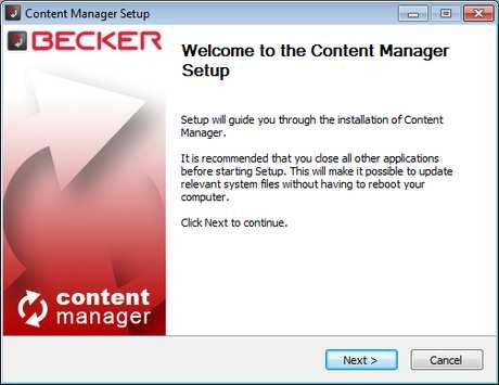 ) How to install Content Manager Installation of Content Manager is quick and easy.