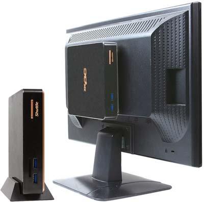 Good value, small and powerful With the NC01 Series, Shuttle introduces its first Mini-PC with less than 600 ml in volume.