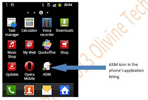 3. INSTALLING ASiM a. Minimum Installation Requirements i. Phone Requirements: 1. Android Operating System 2. 1GB SDCARD b.