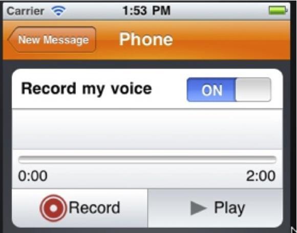Once the Text-to-Speech mode is turned on, you can type your message using the on-screen keyboard.