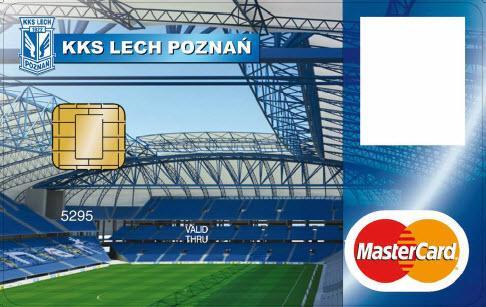 Multifunction Access Control + Gospodarczy Bank Wielkopolski has launched the FDI processed MasterCard PayPass Fan Card for KKS Lech