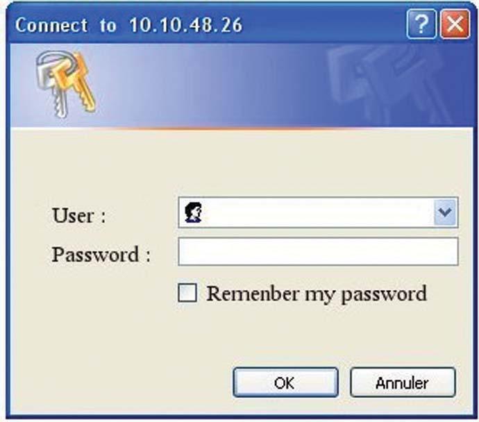 1.2 / CONFIGURATION PASSWORD INPUT On the first connection to the management web interfaces, or after a full reset, no password will be prompted to configure the Access Point; it is highly