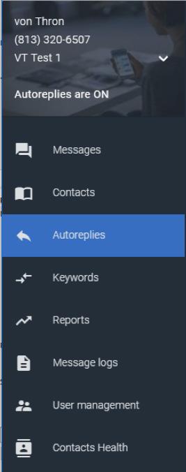 From here simply select the list you want and you can message all the included contacts at once.