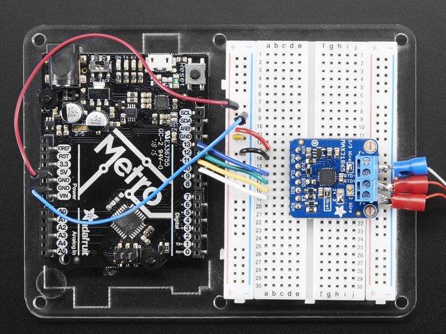 Wiring & Test You can easily wire this breakout to any microcontroller, we'll be using an Arduino.