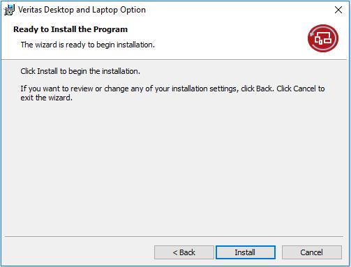 14. Click Next. 15. Click Install to begin the installation. 16. Click Finish once installation is completed.