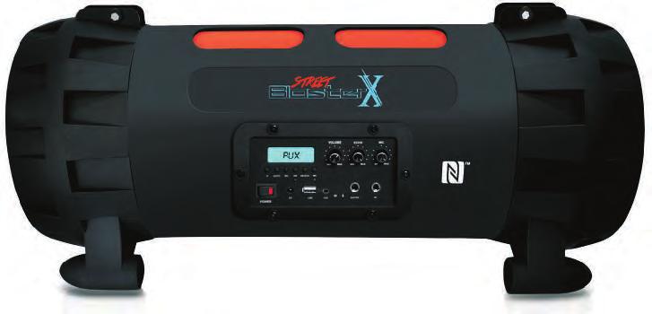 PBMSPG200V2 Street Blaster X Portable BoomBox