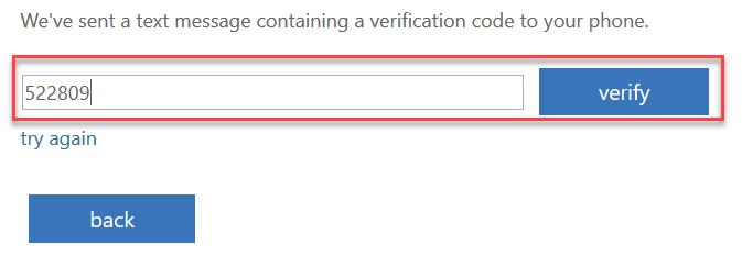 2. Next to Authentication Phone is not configured, click Set it up now. 3. Select United States (+1) from the drop-down list. 4. Type your phone number. 5.