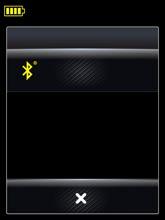 When the mobile and base are reconnected which means that the connection to the headset is also restored via the base the mobile phone target icon is no longer greyed out, as shown in the figure
