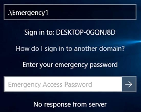 This will disable the SecurEnvoy Windows Login Agent, a reboot is required to confirm change, user will now authenticate with a Microsoft login.