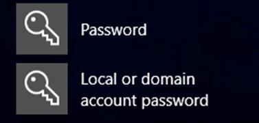 User enters UserID, domain password If the user is