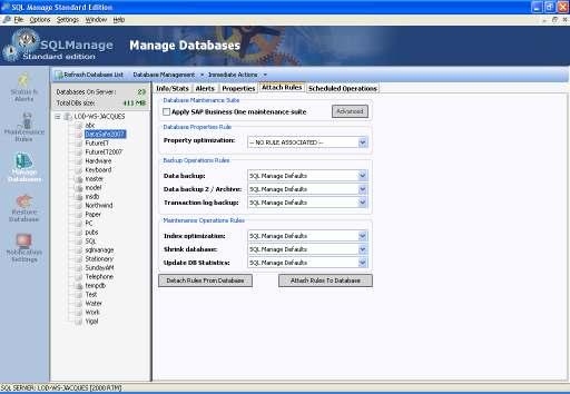 wish t apply the predefined SAP B1 Maintenance Suite n (t select multiple