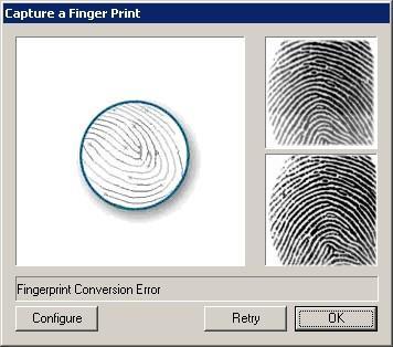 ENROLLMENT ERRORS There are many conditions under which fingerprint enrollment can be near impossible.