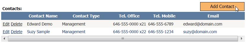 ADMINISTRATOR PORTAL CONTACT LIST This document explains how use the Contact List screen within the Administrator Portal. Bold type represents screen names and items within the Administrator Portal.