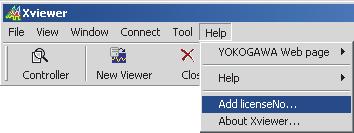 9.5 Adding a License Number Procedure You can update the standard version of Xviewer by adding the license for the XViewer Math Edition. 701992 Xviewer (latest standard version after version 1.