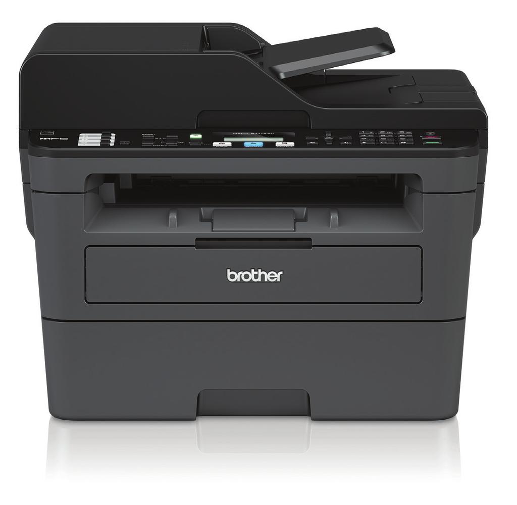 Compact 4-in-1 mono laser printer The MFC-L2710DW is ideal for the busy home and small office.