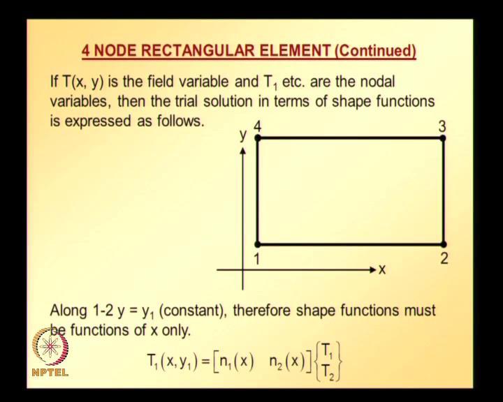 (Refer Slide Time: 08:47) So, now let us see how to derive shape functions for this particular element.