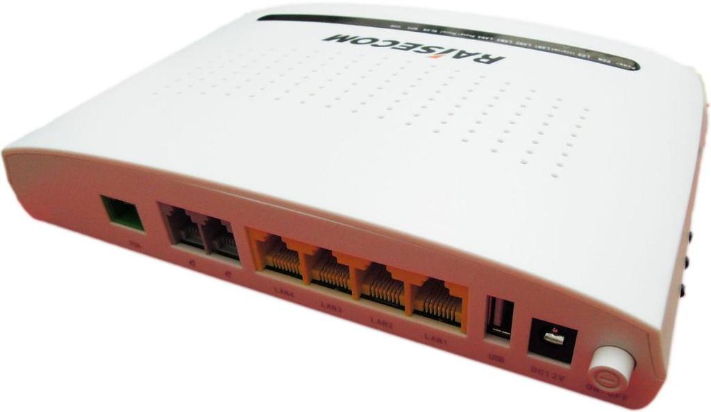 HT803G-W GPON home terminal Introduction The HT803G-W is a GPON uplink home gateway. It provides four GE interfaces, two FXS voice interfaces, and one USB interface, and supports WLAN.