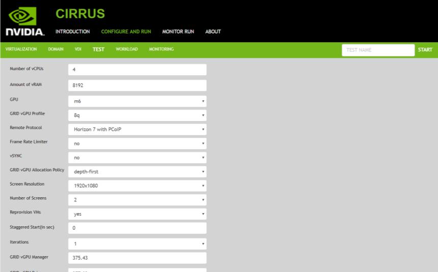 BENCHMARKING WITH CIRRUS Quantifying User Experience and Scale with NVIDIA Expertise Data driven sizing and configuration decisions UNIQUELY quantifies remoted user