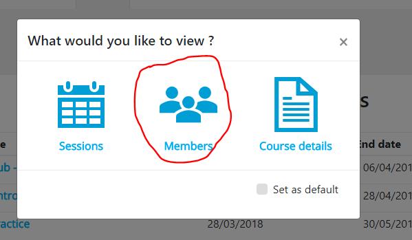 6 5. Create a new member of Staff As the account holder for your club, you are automatically listed as a course leader, and can be entered as the coach for a course when you create it.