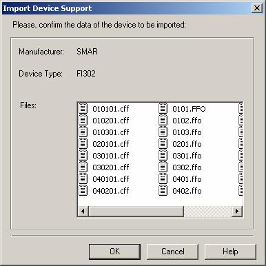 SYSCON 6.3 - User s Manual On the Project File menu, click Import Device Support. The Browse dialog box will open.