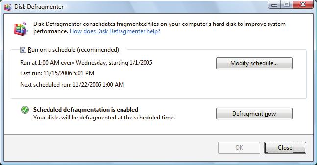 CHAPTER 8: Maintaining Your Notebook To defragment the hard drive: 1 Disconnect your notebook from the network. 2 Click (Start), All Programs, Accessories, System Tools, then click Disk Defragmenter.