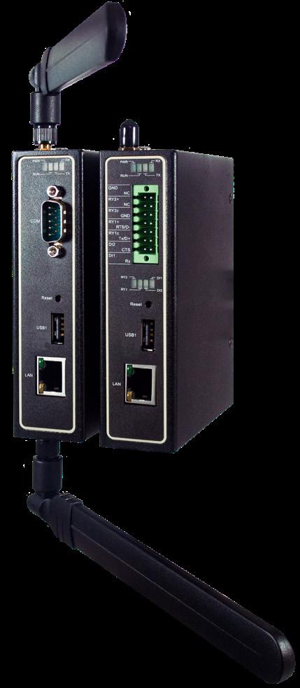 9Mbps* Wide temperature, industrial grade platform 1 x 10/100/1000Mbps Ethernet port 1-port RS-22/485, baud rate up to 921.6 Kbps 1-Port USB2.