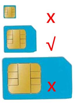 Prepare for work Please use GSM network Micro-SIM card (same like micro card for Iphone4) for the product. And please note: a.