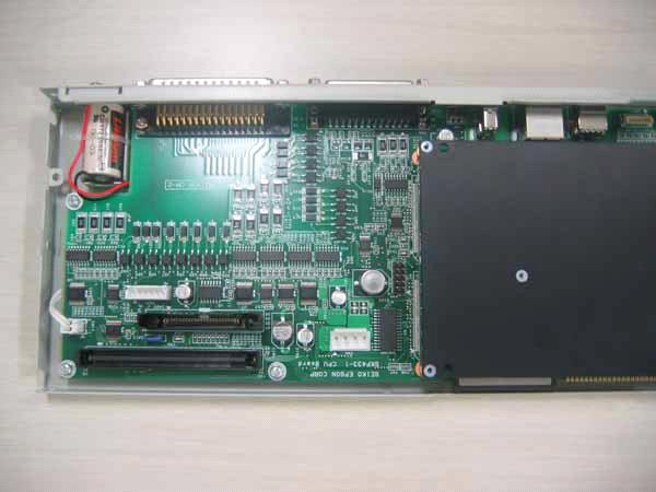 6.5 CF (Compact Flash) Maintenance 6. Maintenance Parts Replacement Procedures CF Remove (1) Turn OFF the Controller and unplug the power connector. (2) Remove the CPU board unit.