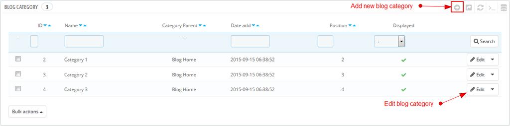 Configure blog setting You can reference hint under each filed and edit setting configure