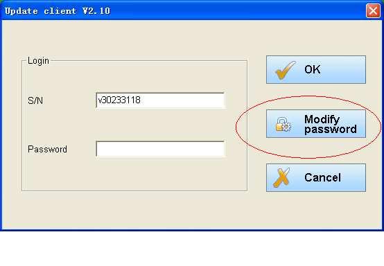 . Fig 2-3 Program list screen 2.3.3.3 Modify Password After initial login, users can change original registered password.