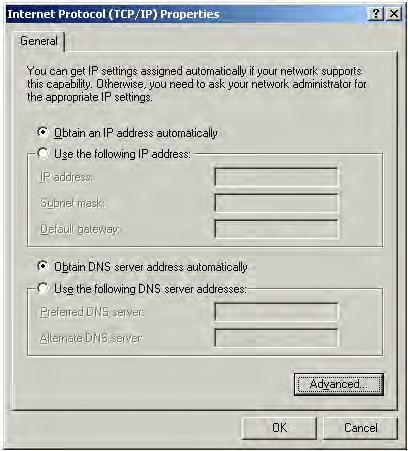 2-2-3 Windows XP IP address setup 1. Click the Start button (it should be located at lower-left corner of your computer), then click Control Panel.