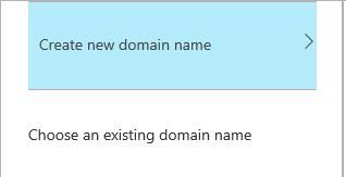 Provide a unique Domain Name for the new Cloud Service. 19.