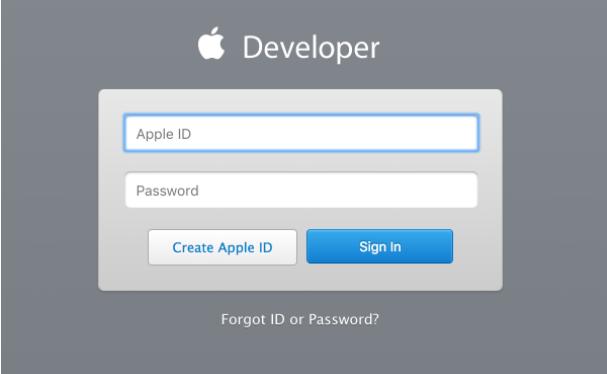 Enrolling in the Apple Developer program Due to recent revisions in Apple's release guidelines, there are a new set of requirements that must be met before your branded mobile app can be published to