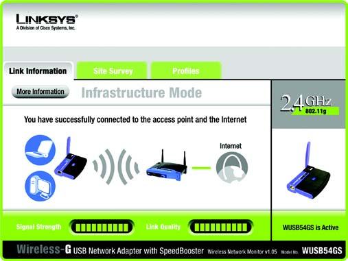 Accessing the Wireless Network Monitor Besides selecting Turn on when you right-click the icon, you can also double-click the Wireless Network Monitor icon to activate the Wireless Network Monitor.