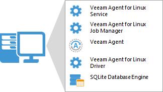 Solution Architecture Veeam Agent for Linux is set up on a Linux-based physical endpoint or virtual machine whose data you want to protect.