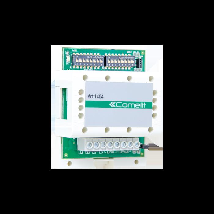 6/6 Intelligent Simplebus device for controlling a 10 A (12-24 V relay contact) on board. It can be used in Simplebus 1256 ACTUATOR RELAY 1 and Simplebus 2 systems.