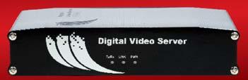 DS-6104HCI-12V Digital Video Server Key Features High performance DSP hardware compression H.