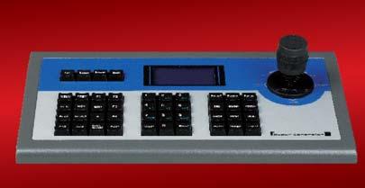 DS-1003KI RS-485 Keyboard Key Features Incorporate all DVR front panel functions Control DVR and PTZ separately Support DVR and keyboard cascading 3D joystick DS-1003KI External Interface