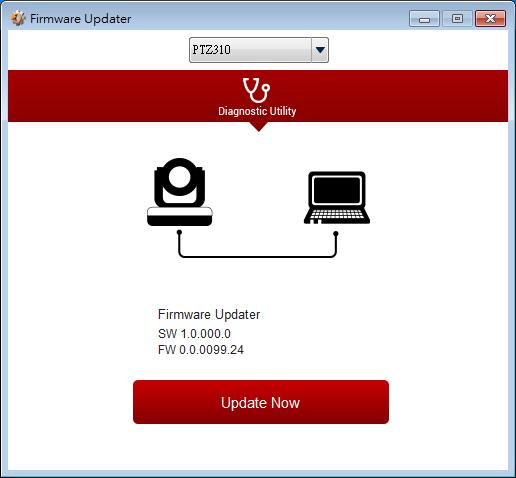 Select the firmware and select the Upgrade button. 5. After updating, refresh the browser. USB Update 1.