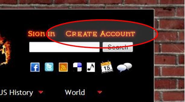 Create an account If you do not already