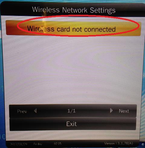 3. If the Wireless Network Settings show as Add WLAN Network, but there are not any WiFi networks for you to select: Make sure the Wifi antenna has
