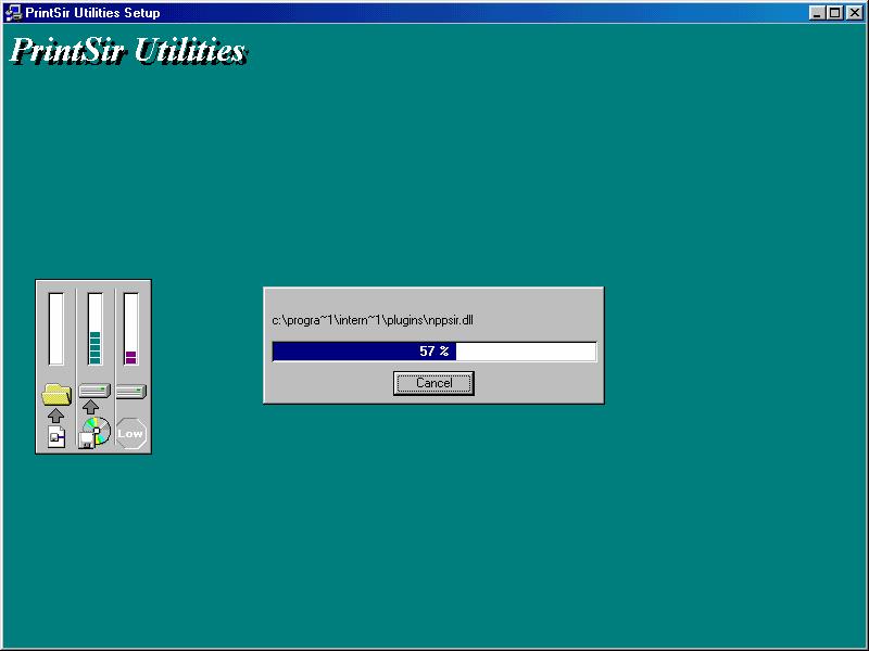 In a while, the program will finish installing all the utilities and